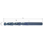Somta Series 102 – HSS Split Point Straight Shank Jobber Drill 5/32″